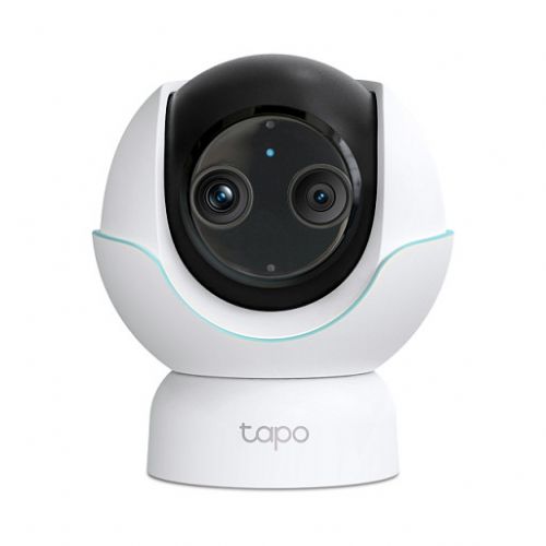 Varnostna kamera TP-Link Tapo C840 pametna, dva objektiva, nočni način, Wi-Fi, vgrajen mikrofon in zvočnik