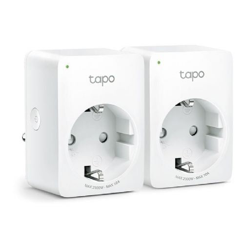 Pametna vtičnica TP-Link Tapo P100 Mini Smart WI-Fi, 2 kosa, bela