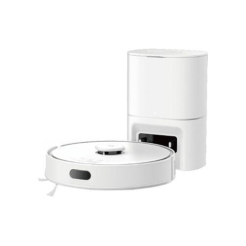 Robotski sesalnik TP-Link Tapo RV30 Max Plus bel, 5300 Pa, mop, samopraznjenje, LiDAR navigacija, Wi-Fi