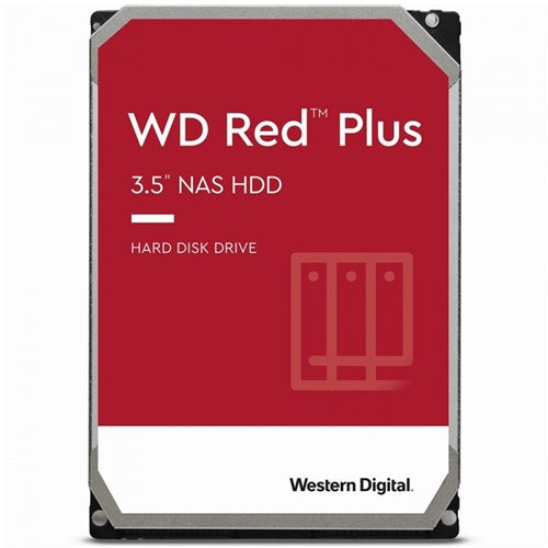 Trdi disk WD Red Plus NAS 10 TB, SATA 6 Gb/s, 3,5"