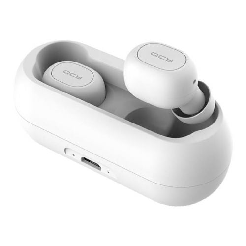 Brezžične slušalke TWS QCY T1C Bluetooth V5.0 (bele)