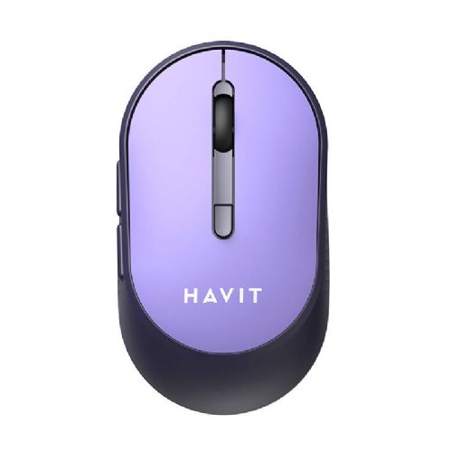 Univerzalna brezžična miška Havit MS78GT (vijolična)