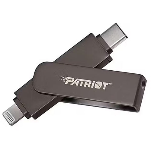 USB Patriot iLuxe Stick 256 GB, Lightning in USB-C 3.2, specifično za Apple