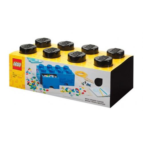 Lego®: Kutija za pohranu s blokom 8 - crna (40061733)