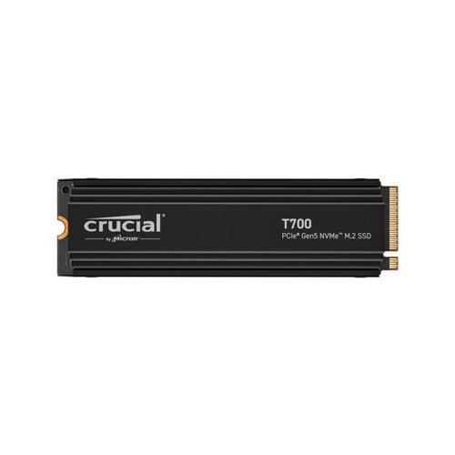 Vgradni SSd disk Crucial T700 1 TB PCIe 5.0 x4, NVMe 2.0, M.2 2280, črna