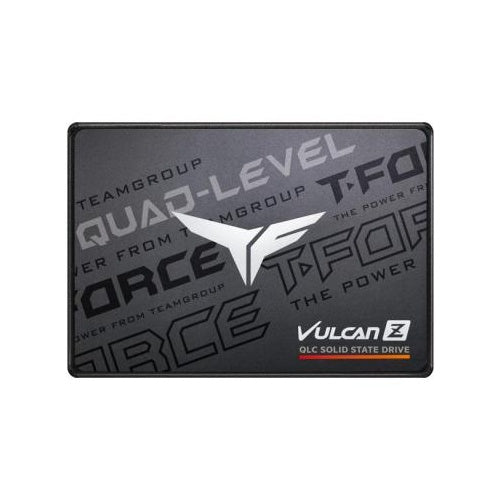 Team Group Vulcan Z QLC 4 TB interni SSD, SATA 6 GB/s, 2,5", čitanje 550 MB/s, pisanje 510 MB/s, crni