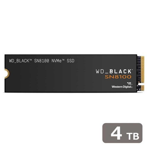 Vgradni SSD Western Digital  SN8100 4TB (PCIe 5.0 x4, NVMe 2.0, M.2 2280, črna)