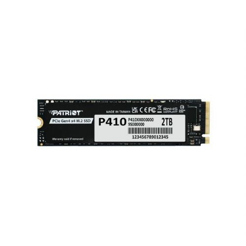 Vgradni SSD disk Patriot P410 2TB, PCIe 4.0, M.2 2280, NVMe 1.4, 5000 MB/s