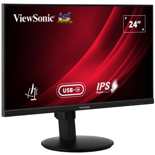 Monitor Viewsonic VG2409-MHDU-2, 60,5cm (23,8"), 1920 x 1080 FHD, 16:9, IPS, 350cd/m2,4ms, črna