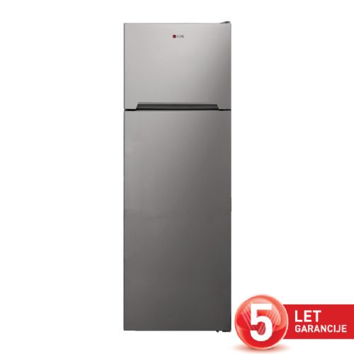 Hladilnik z zamrzovalnikom Vox KG 3330S E, razred E, 59,5 x 175 x 59,8 cm, srebrna