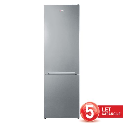 Hladilnik z zamrzovalnikom Vox NF 3730 IX E [E, H: 230 l, Z: 101 l, NO-FROST, inox]