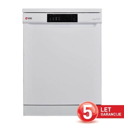 Vox LC 13A1EYQ3E samostojeća perilica posuđa, klasa D, 13 mjesta, AquaStop, AquaZone, 59,8 x 85 x 59,8 cm, bijela