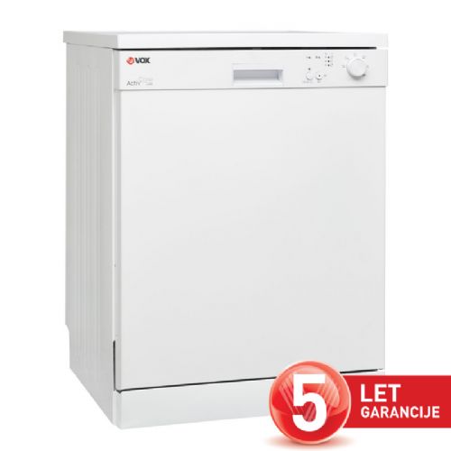 Pomivalni stroj Vox LC 20 E, razred E, 12 pogrinjkov, 5 programov, bel