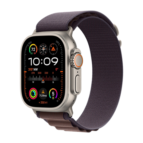 Pametna ura Apple Watch Ultra 2 LTE 49mm Titanium Case z Alpine Loop L - Indigo