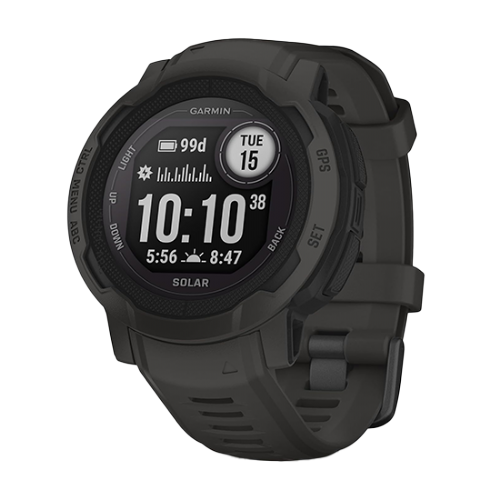 Pametna ura Garmin Instinct 2 Solar GPS 45mm črna