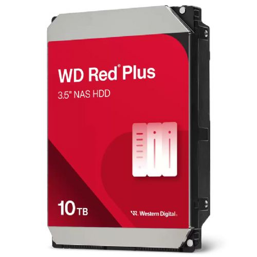 Vgradni trdi disk WD Red Plus 10TB 3,5" SATA3 512MB (WD100EFGX) NAS