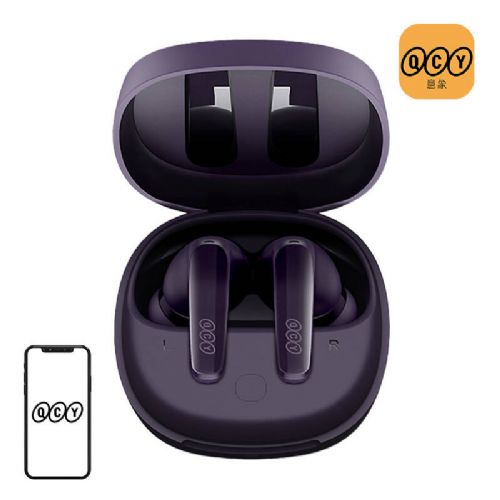 Brezžične slušalke TWS QCY T13x (vijolične)
