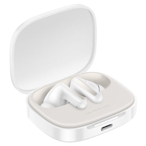 Brezžične slušalke Xiaomi Redmi Buds 6 bele barve, Bluetooth 5.4