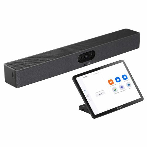 Konferenčna vrstica Yealink MeetingBar A25-025, 4K trojna kamera, Wi-Fi 6, Bluetooth, črna