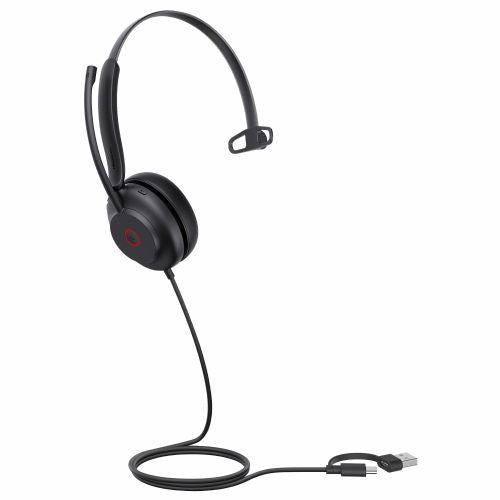 Yealink UH35 (črne, UC različica, USB-A in USB-C, mono)