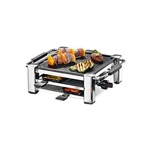 Žar Rommelsbacher Raclette Fashion RCC 1000, srebrna