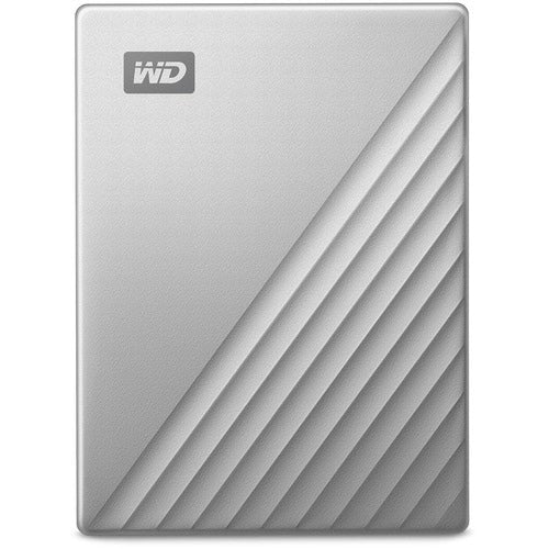 Zunanji HDD disk WD My Passport Ultra 4 TB, Externe Festplatte USB-C 3.2 Gen 1, srebrna