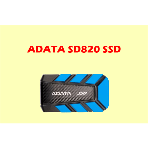 Zunanji SSD Adata SD820 1 TB, zunanji SSD (črn/siv, USB-C 3.2 Gen 2 (10 Gbit/s))