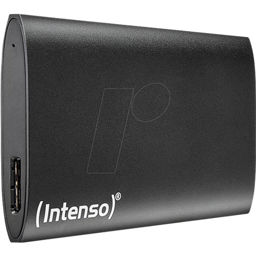 Zunanji SSD Intenso Premium 1 TB, USB-A 3.2, črna