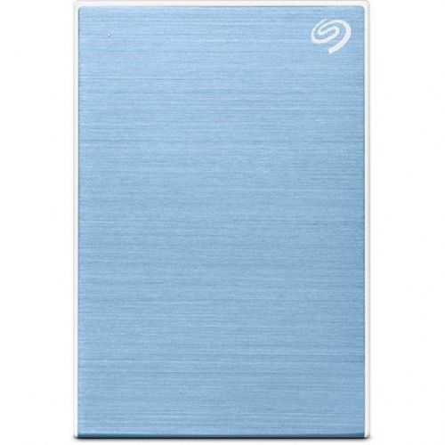 Zunanji HDD Seagate One Touch 5 TB , šifriran z geslom (svetlo moder, Micro USB-B 3.2 Gen 1 (5 Gbps))