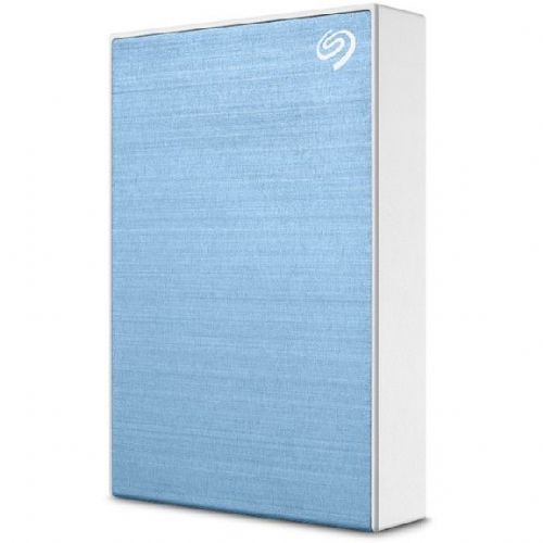 Zunanji HDD Seagate One Touch 5 TB , šifriran z geslom (svetlo moder, Micro USB-B 3.2 Gen 1 (5 Gbps))